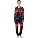 Volcanic Eruption Casual Jacket and Pants Set View1