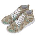 Mapart Dubai Map Men s Lightweight High Top Sneakers View2
