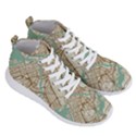 Mapart Dubai Map Men s Lightweight High Top Sneakers View3