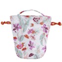 flawer Drawstring Bucket Bag View1