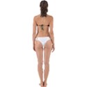 Eye Bird Feathers Vibrant Perfectly Cut Out Bikini Top View2