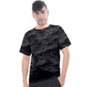 Black Sea Minimalist Dark Aesthetics Vaporwave Men s Sport Top View1