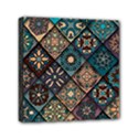 Flower Texture Background Colorful Pattern Mini Canvas 6  x 6  (Stretched) View1