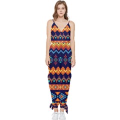 L5k62knmb81t3p2hgkotae5os5 Sleeveless Tie Ankle Chiffon Jumpsuit