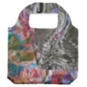 Wing on abstract delta Premium Foldable Grocery Recycle Bag View2