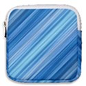 Ambience in Blue Mini Square Pouch View1