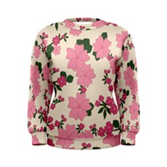 Floral Vintage Flowers Women s Sweatshirt by Dutashop