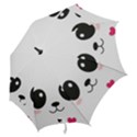 Cute Panda Love Animal Hook Handle Umbrellas (Medium) View2