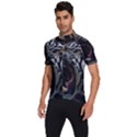 Angry Tiger Roar Men s Short Sleeve Cycling Jersey View2