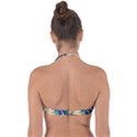 Palm Trees Beauty Nature Clouds Summer Tie Back Bikini Top View2
