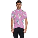 Cute Animal Little Cat Seamless Pattern Men s Short Sleeve Cycling Jersey View1