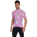 Cute Animal Little Cat Seamless Pattern Men s Short Sleeve Cycling Jersey View2