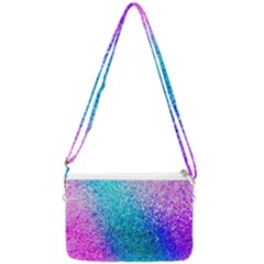 Rainbow Color Colorful Pattern Double Gusset Crossbody Bag by Grandong
