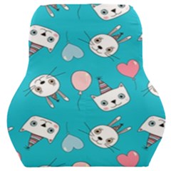 Cat Bunny Car Seat Back Cushion 