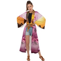 24 Rise  Maxi Kimono