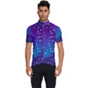 Realistic Night Sky Poster With Constellations Men s Short Sleeve Cycling Jersey View1
