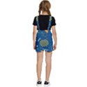 Flat Design Geometric Shapes Background Kids  Short Overalls View4