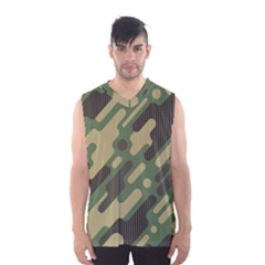 Camouflage Pattern Background Men s Basketball Tank Top
