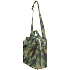 Camouflage Pattern Background Crossbody Day Bag