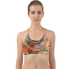 Dream Catcher Colorful Vintage Back Web Sports Bra