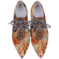 Dream Catcher Colorful Vintage Pointed Oxford Shoes