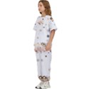 Golden-snowflake Kids  T-Shirt and Pants Sports Set View2
