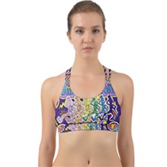Grateful Dead Back Web Sports Bra