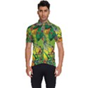 The Chameleon Colorful Mushroom Jungle Flower Insect Summer Dragonfly Men s Short Sleeve Cycling Jersey View1