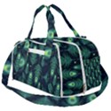Peacock Pattern Burner Gym Duffel Bag View2