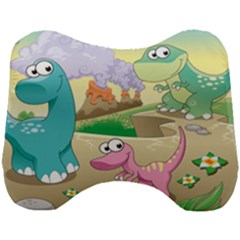 Kids Mural Cartoon Dinosaur Head Support Cushion