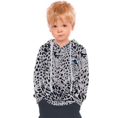 Leopard In Art, Animal, Graphic, Illusion Kids  Overhead Hoodie