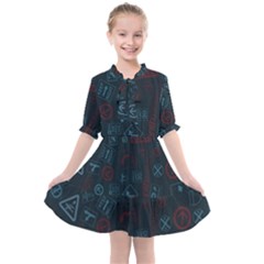 Background, Creed Kids  All Frills Chiffon Dress