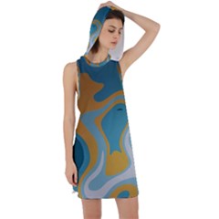 Cartoon, Elma, Corazones Racer Back Hoodie Dress