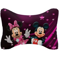 Cartoons, Disney, Mickey Mouse, Minnie Seat Head Rest Cushion
