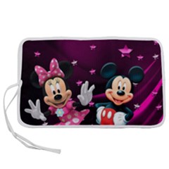 Cartoons, Disney, Mickey Mouse, Minnie Pen Storage Case (s) by nateshop