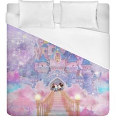 Disney Castle, Mickey And Minnie Duvet Cover (king Size)