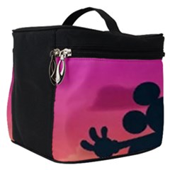 Mickey And Minnie, Mouse, Disney, Cartoon, Love Make Up Travel Bag (small) by nateshop