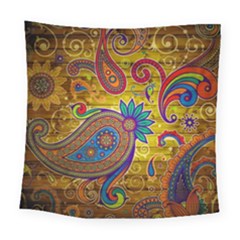 Pattern, Abstract Pattern, Colorful, Square Tapestry (large)