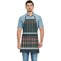 Books Bookshelf Library Education Kitchen Apron