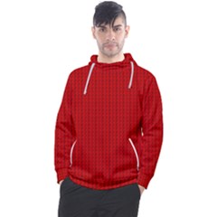 Ed Lego Texture Macro, Red Dots Background, Lego, Red Men s Pullover Hoodie