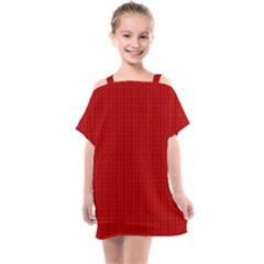 Ed Lego Texture Macro, Red Dots Background, Lego, Red Kids  One Piece Chiffon Dress