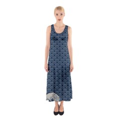 Kanagawa, Hokusai, Japanese Art, Sleeveless Maxi Dress