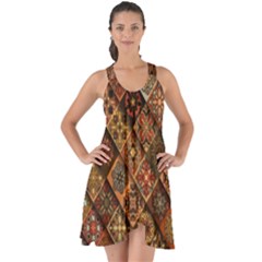 Pattern, Abstract, Texture, Mandala Show Some Back Chiffon Dress
