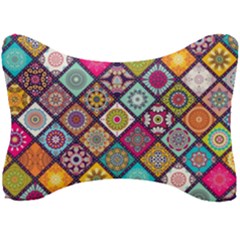 Pattern, Colorful, Floral, Patter, Texture, Tiles Seat Head Rest Cushion