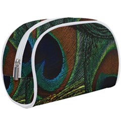 Peacock Feathers, Feathers, Peacock Nice Make Up Case (large)