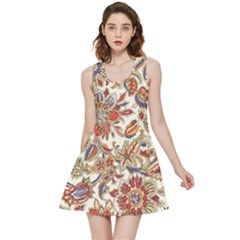 Retro Paisley Patterns, Floral Patterns, Background Inside Out Reversible Sleeveless Dress