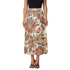 Retro Paisley Patterns, Floral Patterns, Background Classic Midi Chiffon Skirt