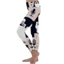 Egypt Pyramid Nature Desert Kids  Lightweight Velour Classic Yoga Leggings View2