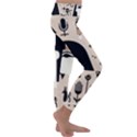 Egypt Pyramid Nature Desert Kids  Lightweight Velour Classic Yoga Leggings View3