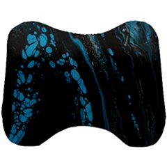 Stains, Liquid, Texture, Macro, Abstraction Head Support Cushion